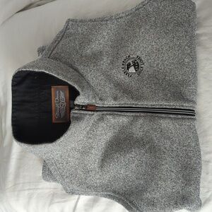 Pebble Beach Golf Links Straight Down Full-Zip Fleece Vest by Straight Down